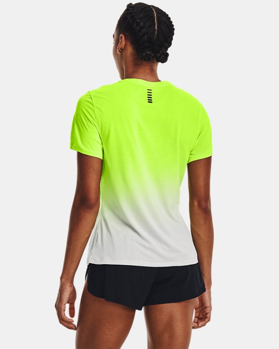 Tee-shirt à manches courtes UA RUSH™ Cicada pour femme, Green, pdpMainDesktop image number 1